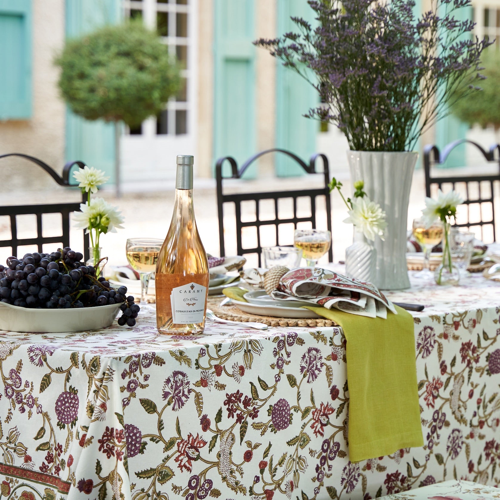 French Tablecloth Louise Multicolor