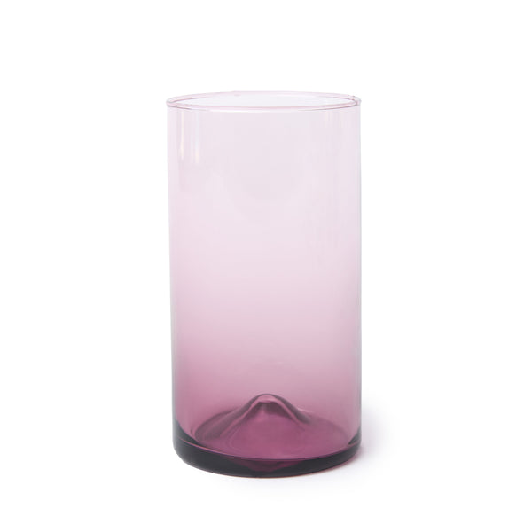 Verona Tall Glass, Rose, 14 oz, Set of 6