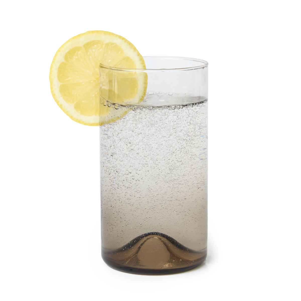 Verona Tall Glass, Smoke, 14 oz, Set of 6