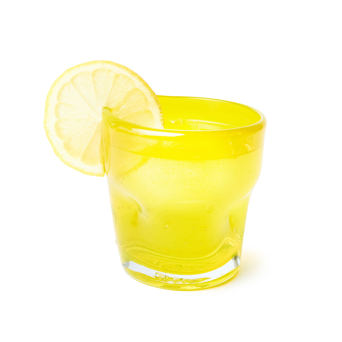 Capri Glassware Yellow 8.5 oz, Set of 6
