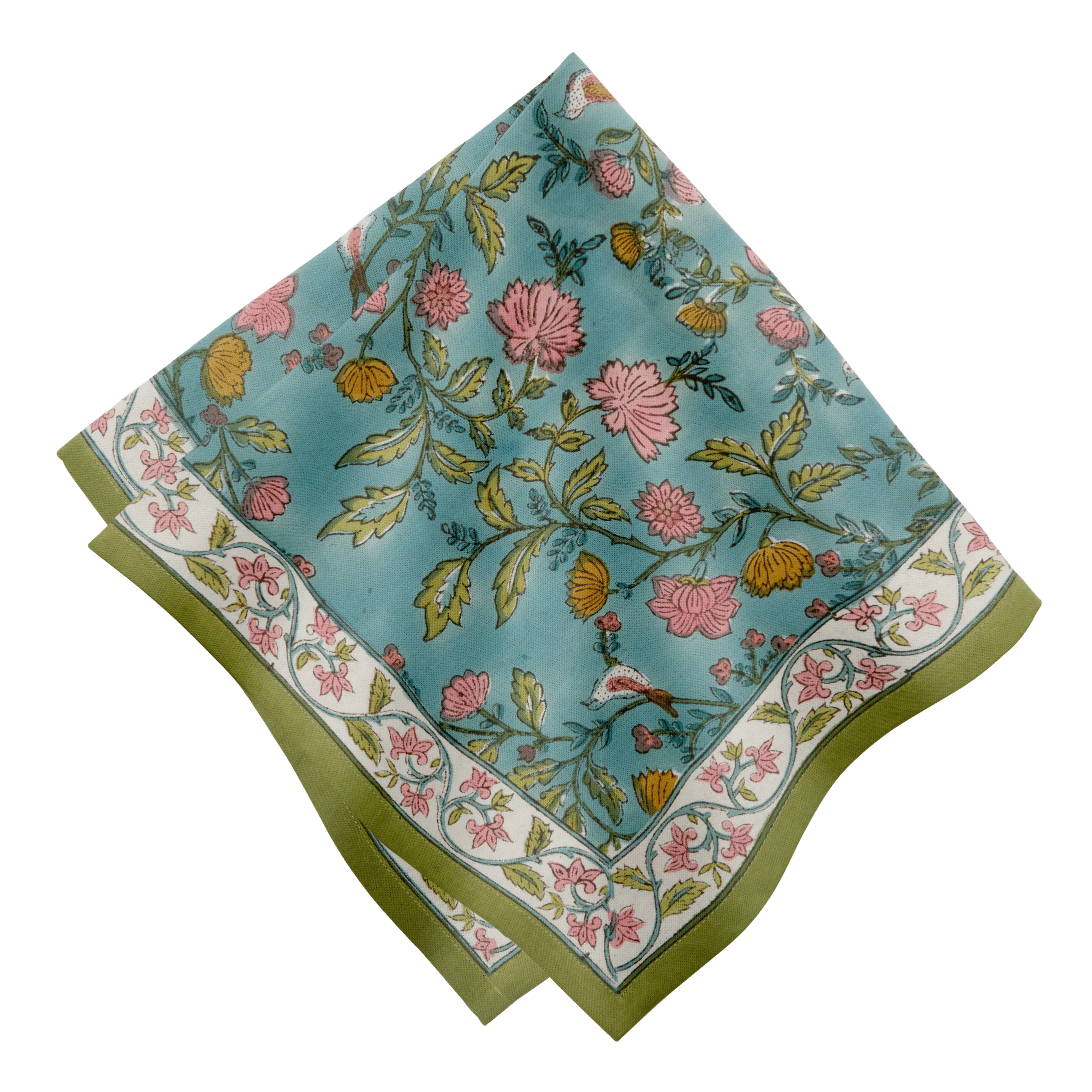 French Tablecloth Giverny Multicolor