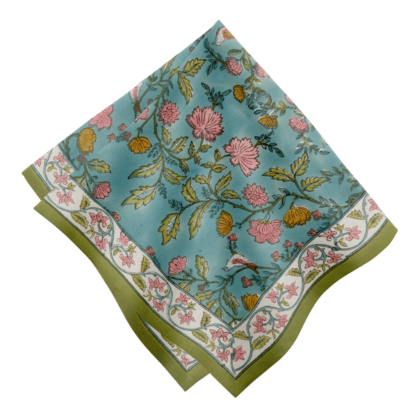French Tablecloth Giverny Multicolor