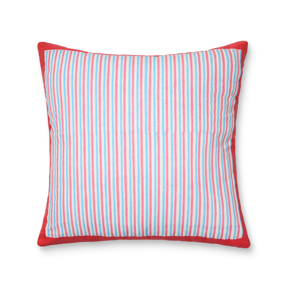 Cheval Nomade Pink & Blue Cushion Cover