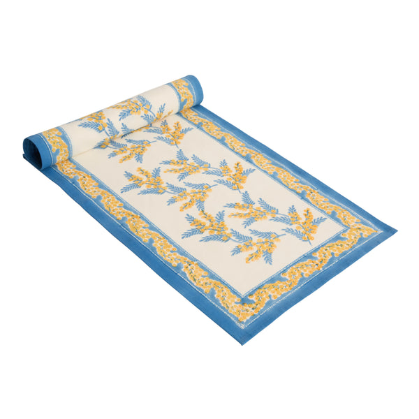 Mimosa Runner Blue & Yellow