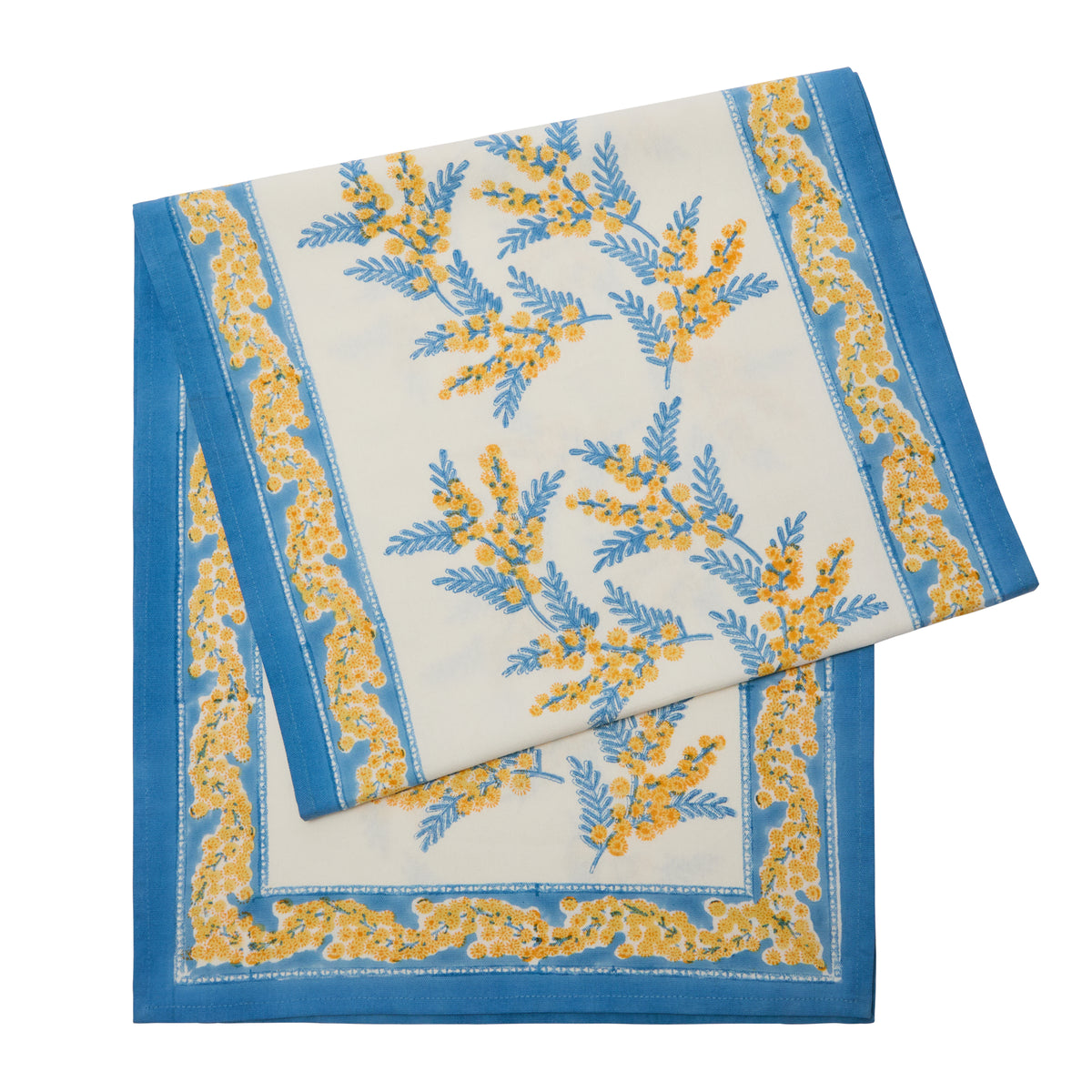 Mimosa Runner Blue & Yellow