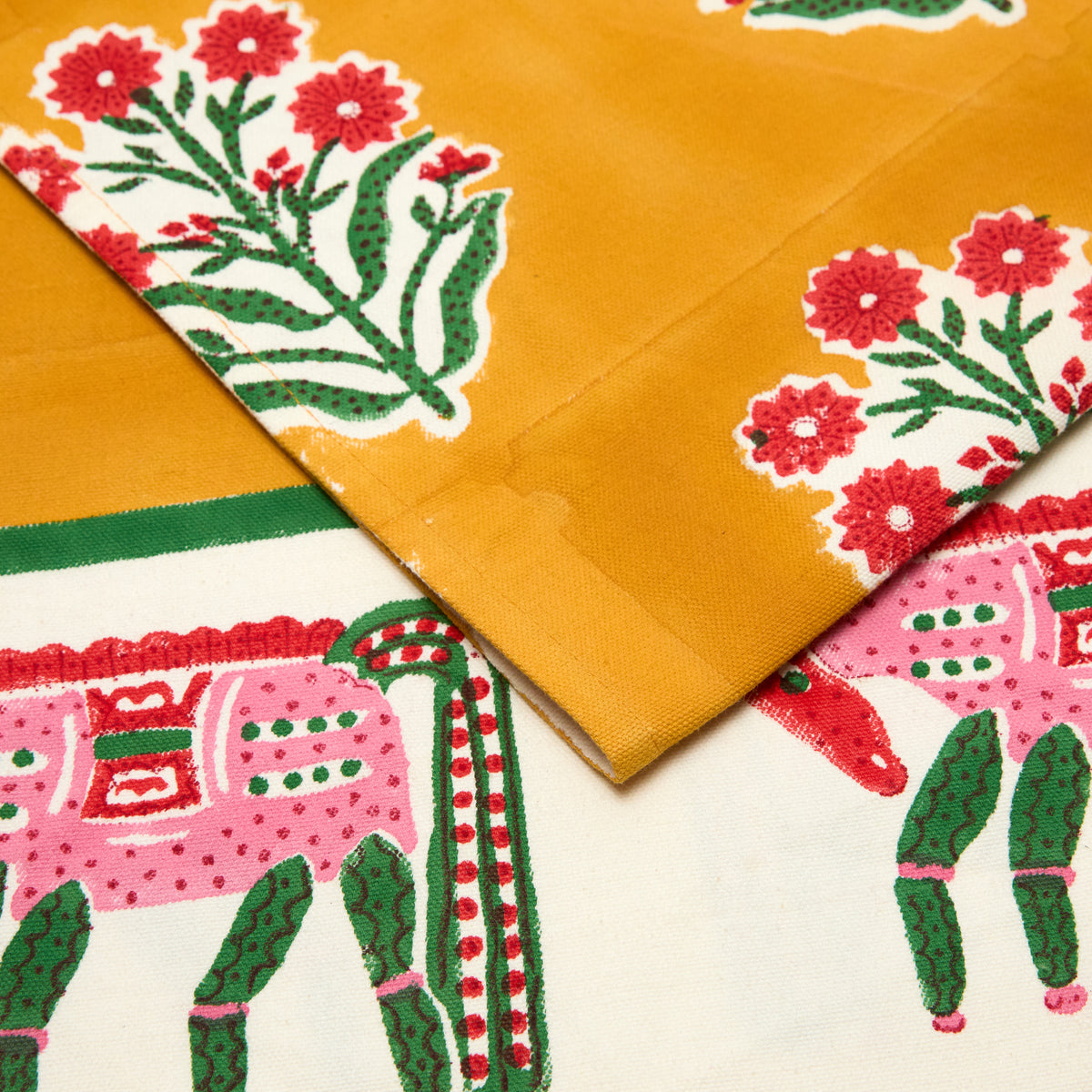 Cheval Nomade Mustard & Green Runner
