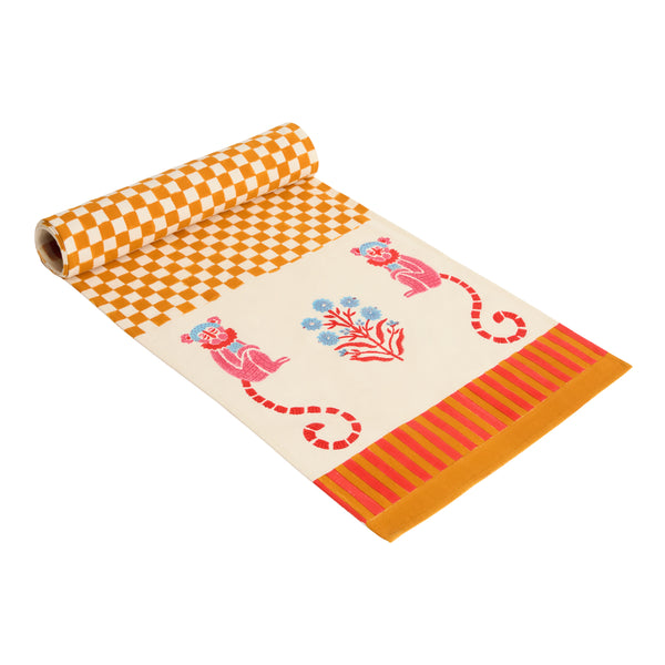 Jeu de Singes Mustard & Pink Runner