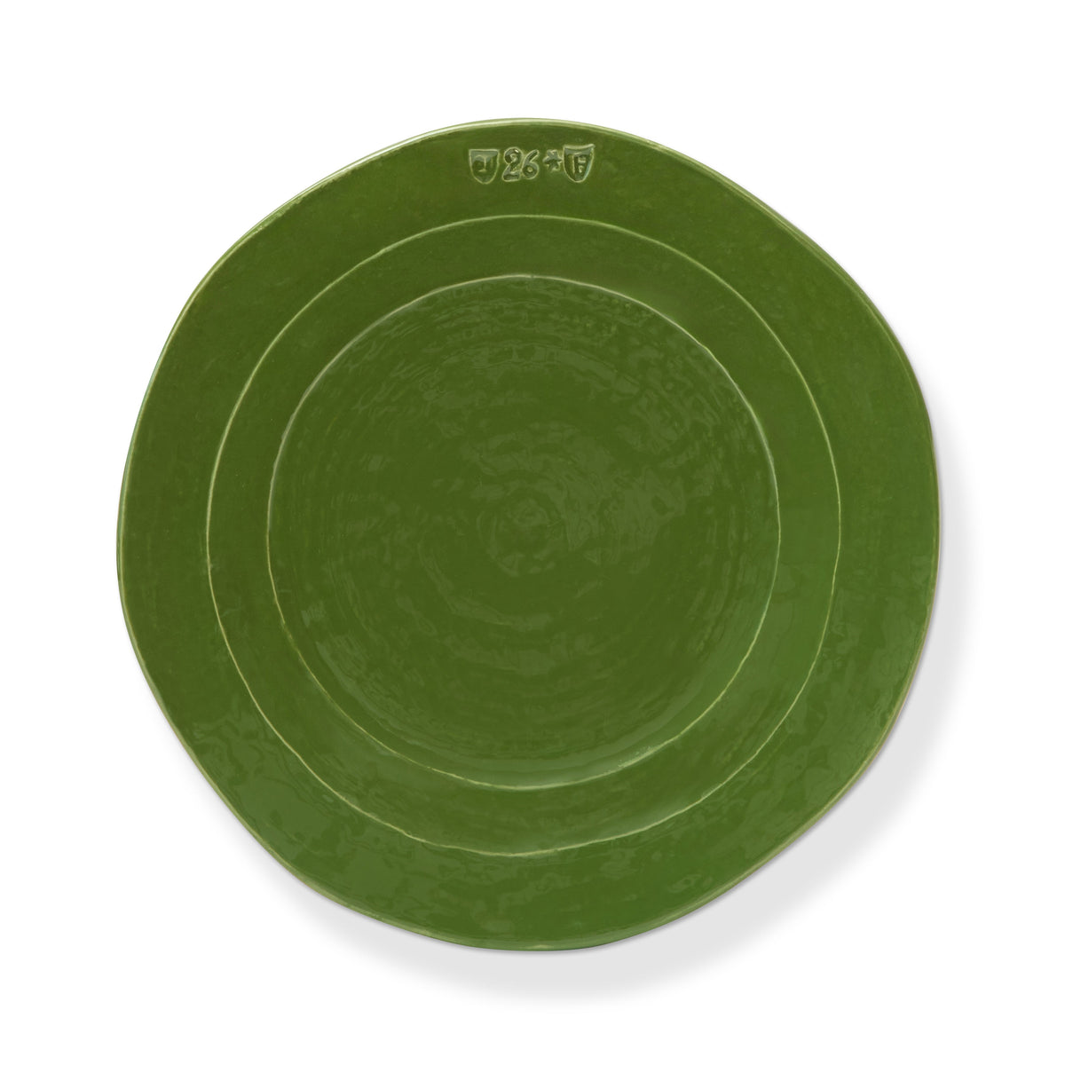 Toscana Desert Plate Green, 9"