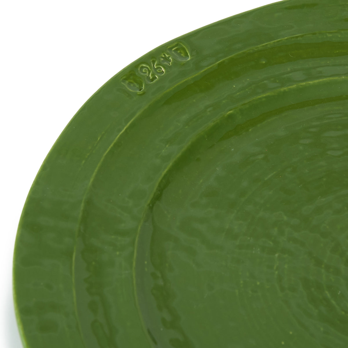 Toscana Desert Plate Green, 9"