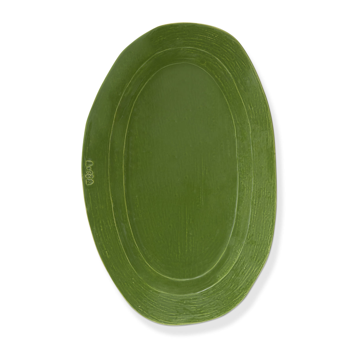 Toscana Oval Platter Green, 29.5" x 11.42"