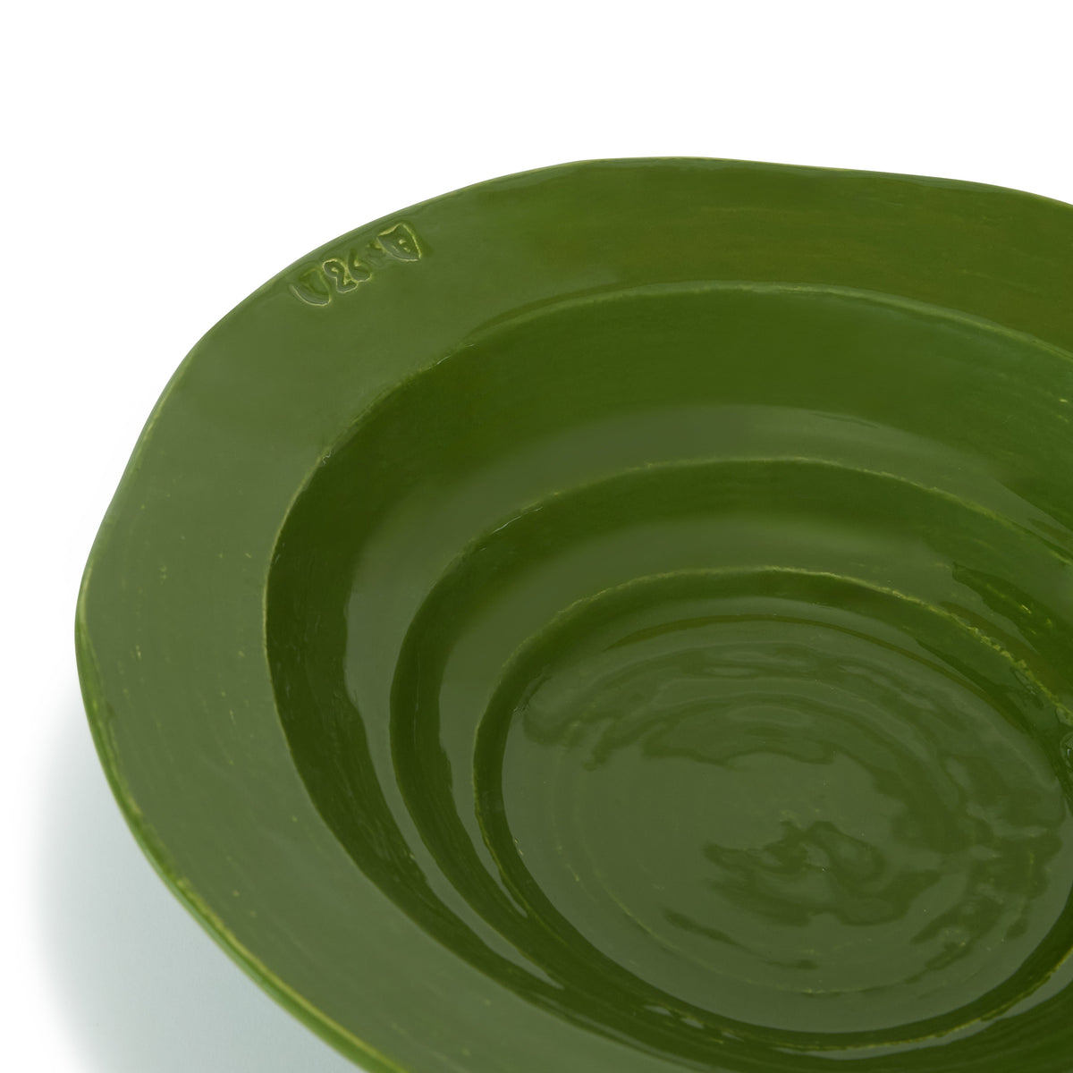 Toscana Salad Bowl Green, 11.8"