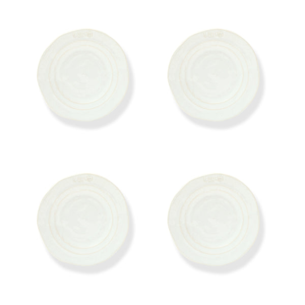 Toscana Appetizer Plate White, 6.7"