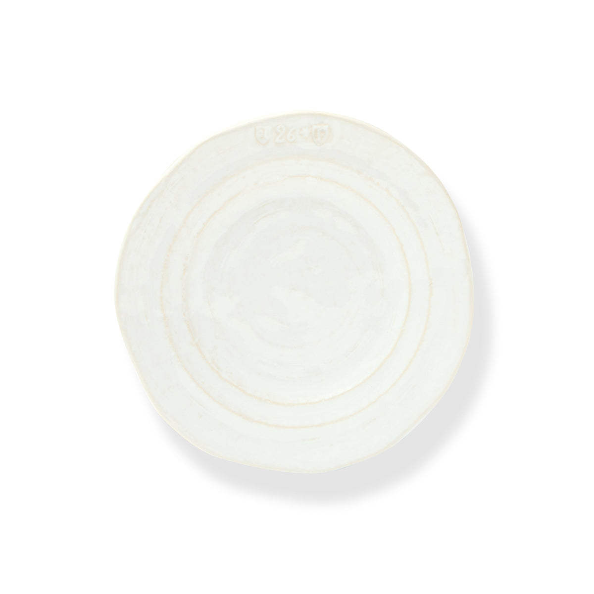 Toscana Appetizer Plate White, 6.7"