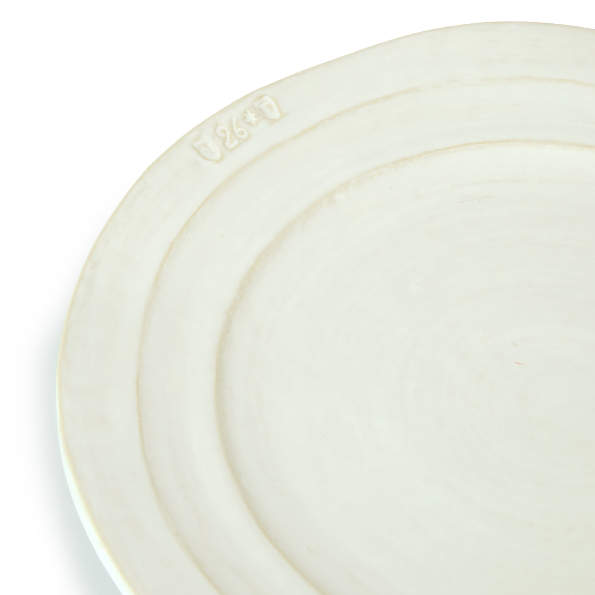 Toscana Dinner Plate White, 11.42"
