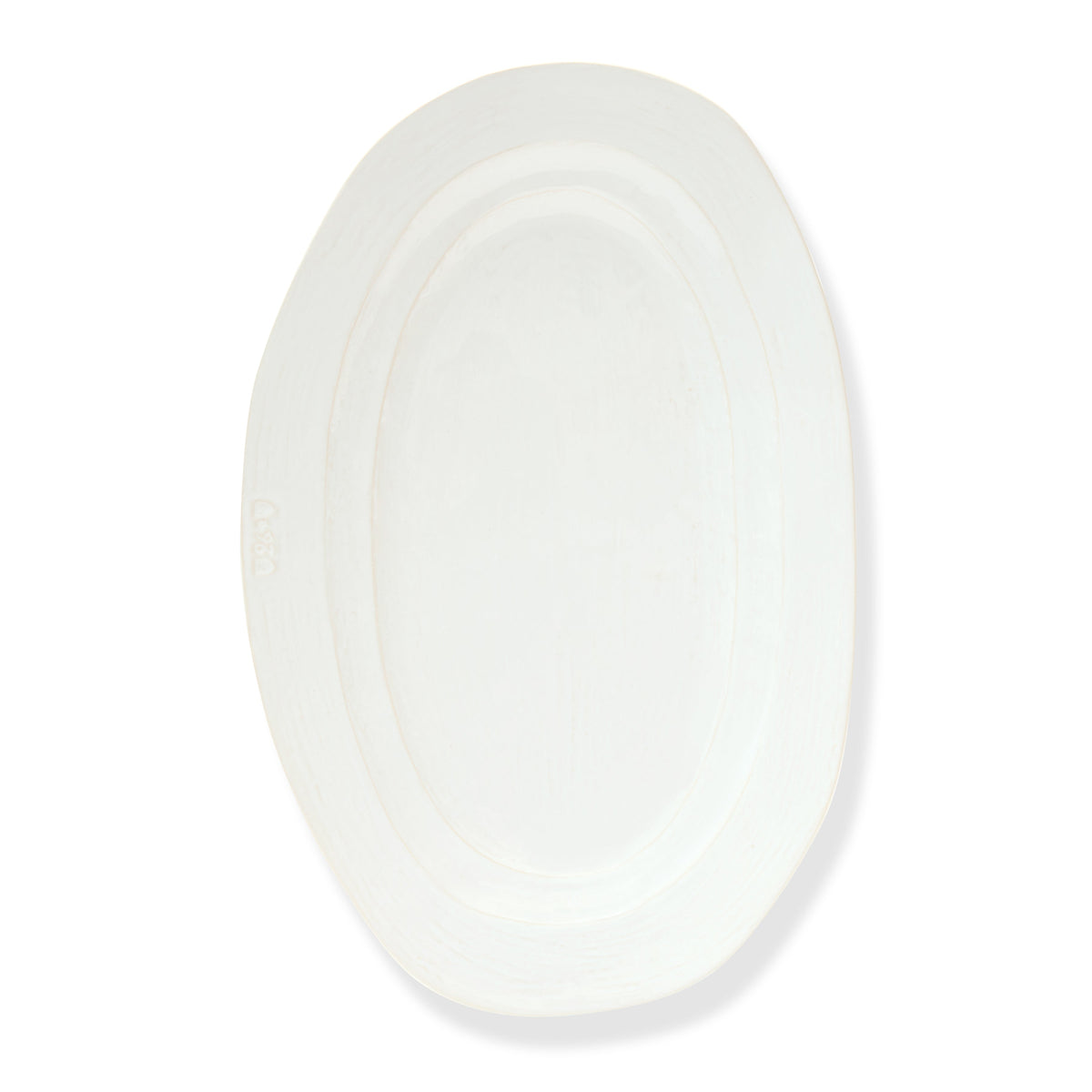 Toscana Oval Platter White, 29.5" x 11.42"