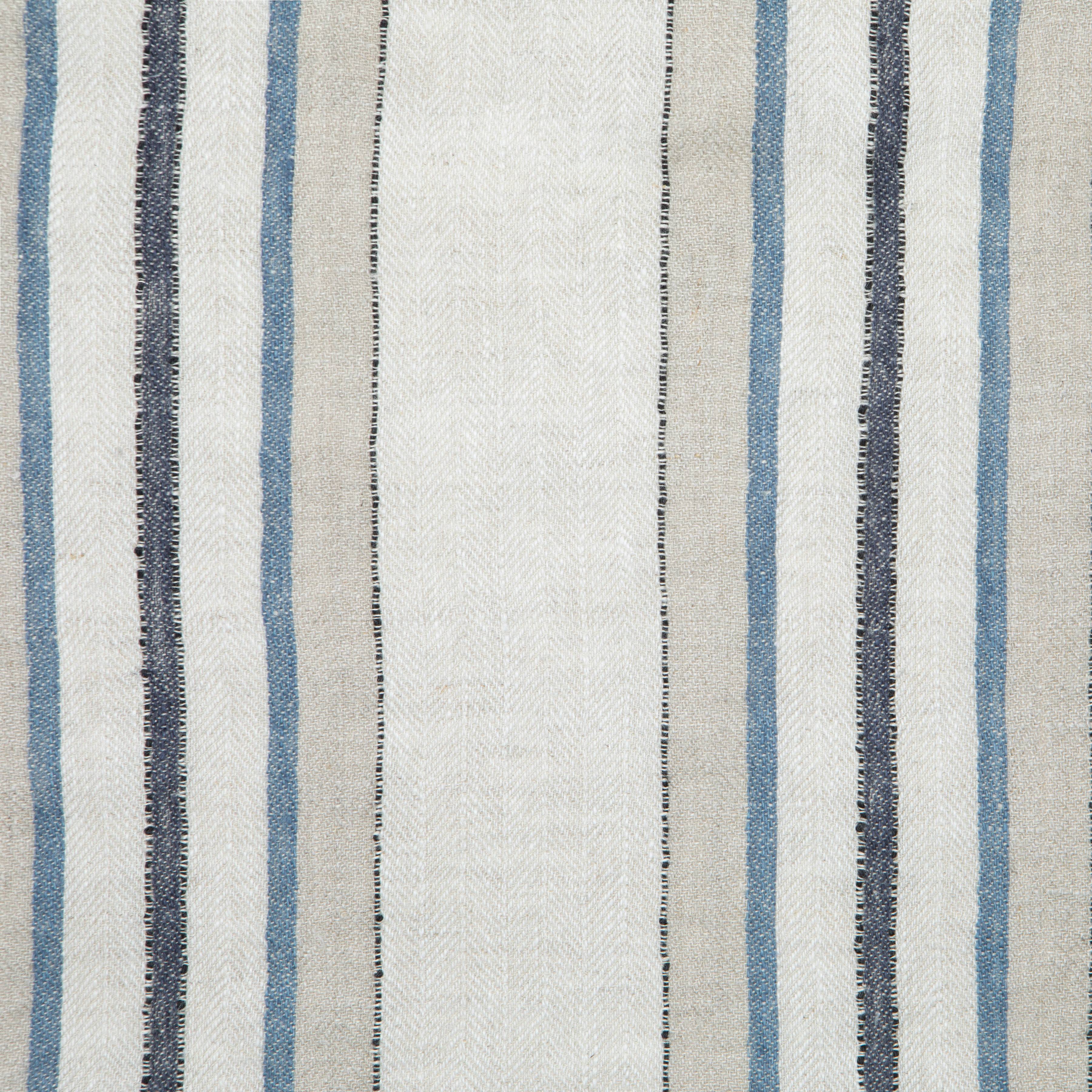 Antwerp Trio Stripe Napkins - Natural Blue - Set of 4