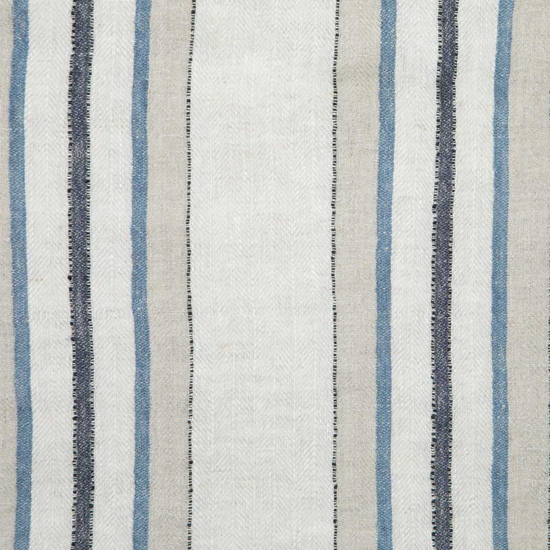 Antwerp Trio Stripe Napkins - Natural Blue - Set of 4