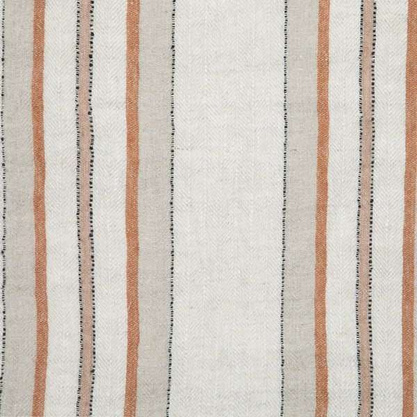 Antwerp Trio Stripe Napkins - Natural Chestnut - Set of 4