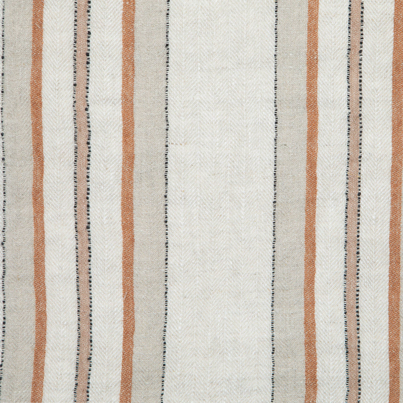 Antwerp Trio Stripe Napkins - Natural Chestnut - Set of 4