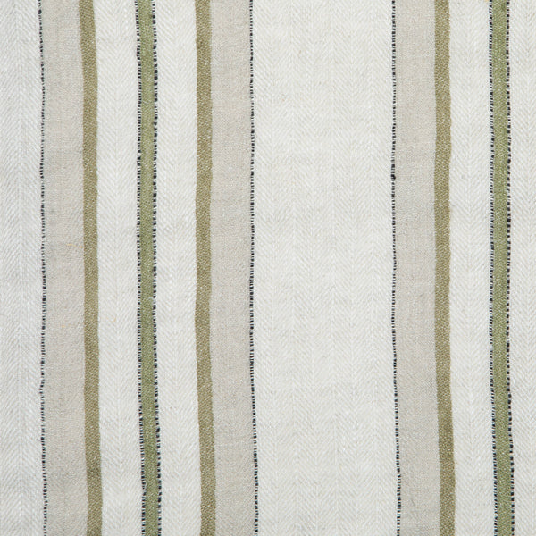 Antwerp Trio Stripe Napkins - Natural Olive - Set of 4