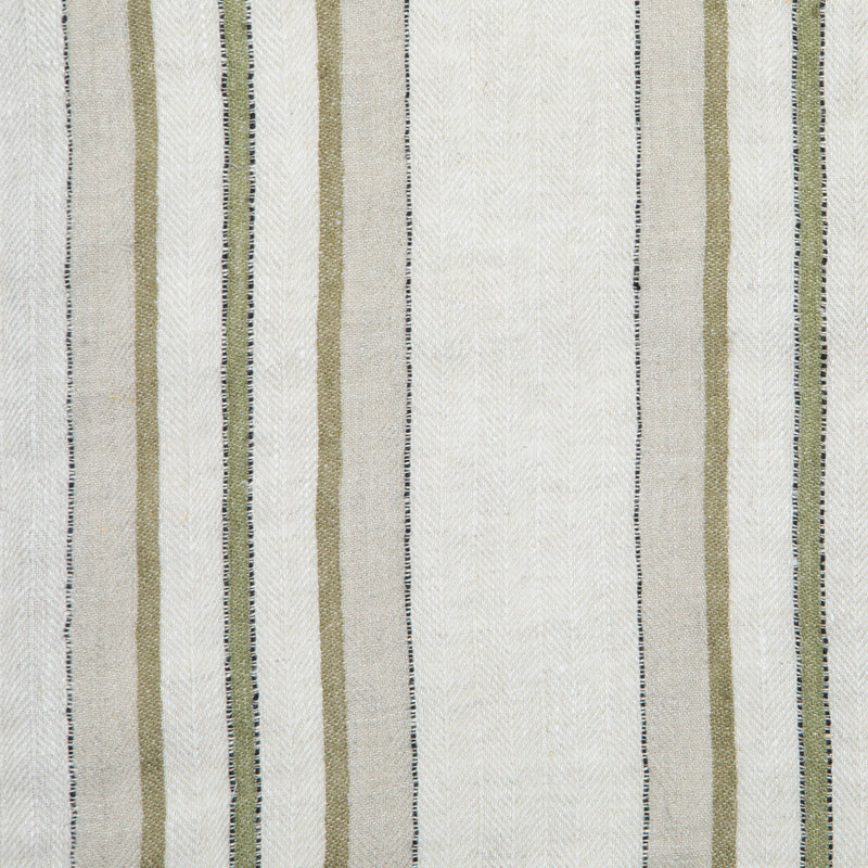 Antwerp Trio Stripe Napkins - Natural Olive - Set of 4