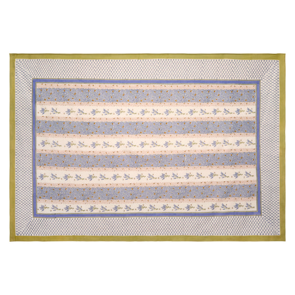 French Tablecloth Lavender Bouquet Purple