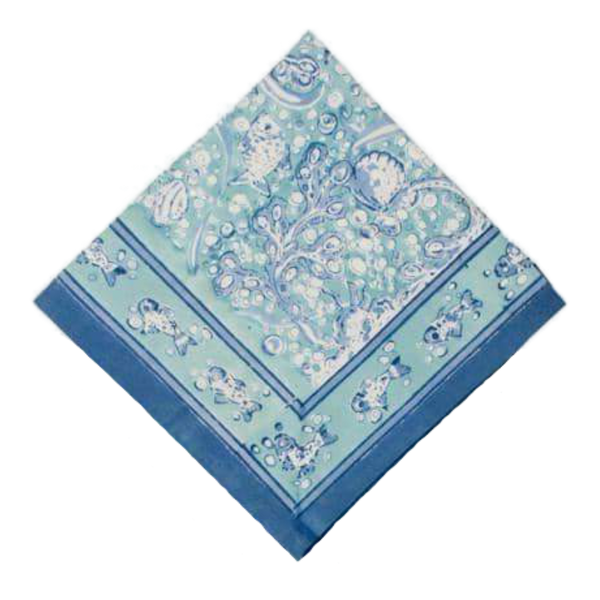 La Mer Napkins Aqua, Set of 6