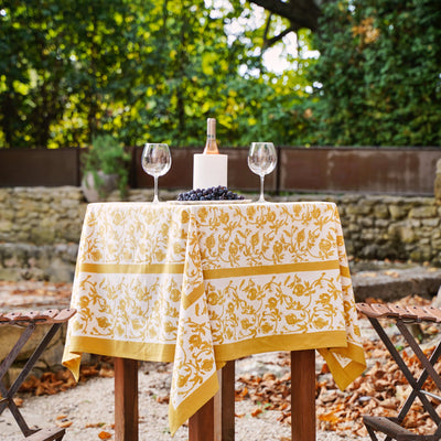 French Tablecloth Granada Mustard