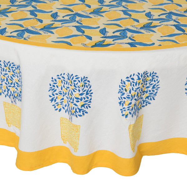 French Tablecloth Lemon Tree