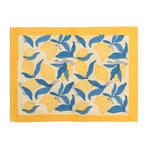 Lemon Tree Placemats, Set of 6