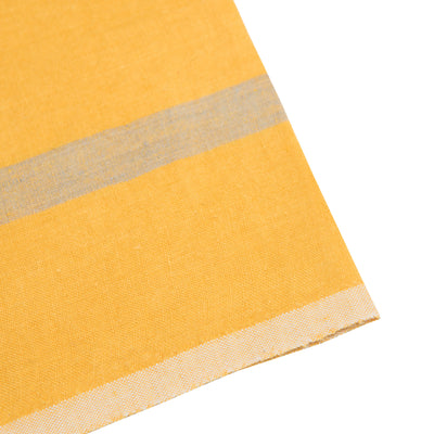 Laundered Linen Napkins Mustard & Grey, Set of 4