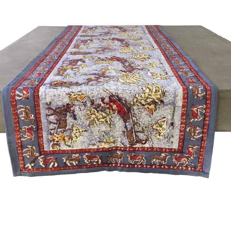 Renne Grey & Blue Runner