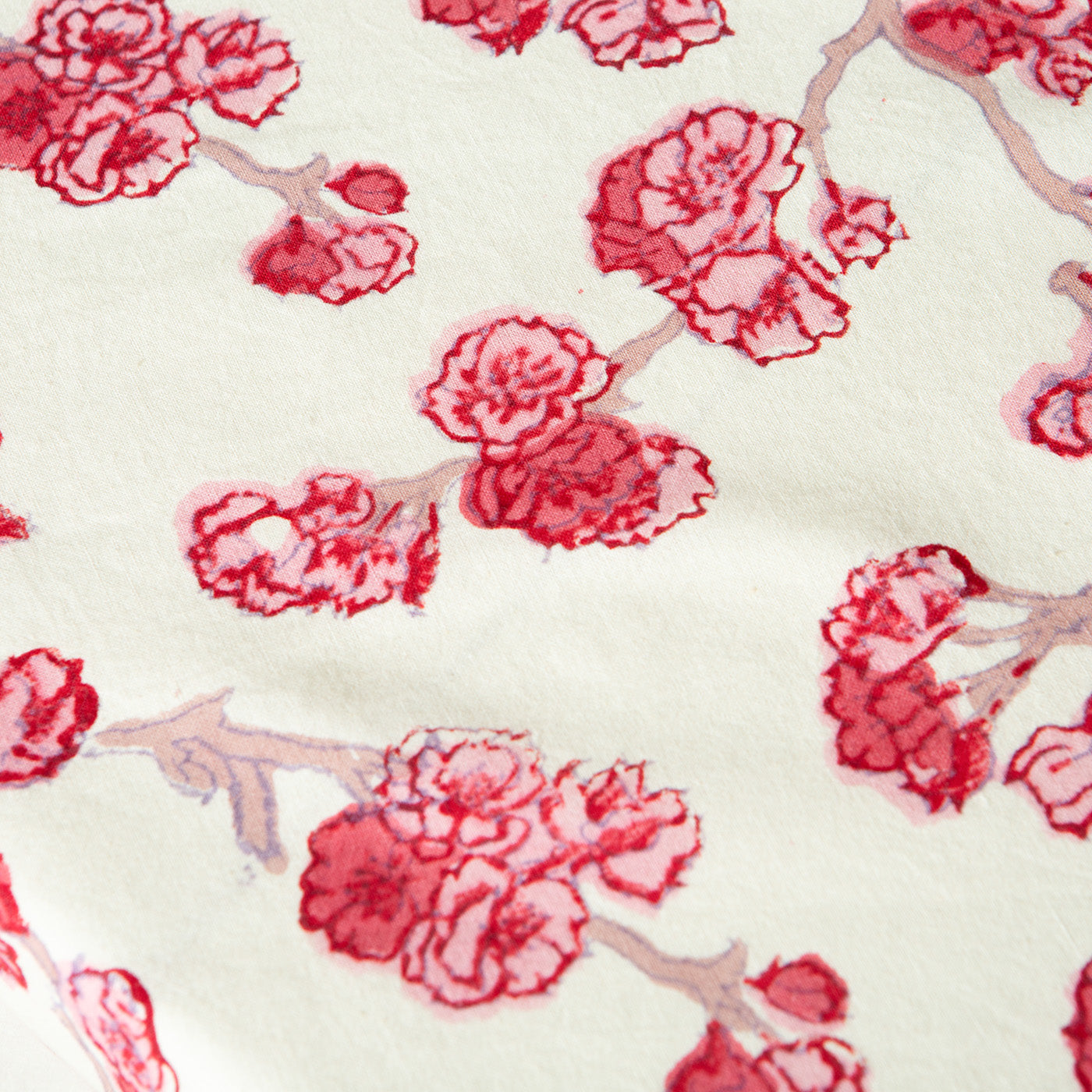 Cherry Blossom Cream & Blush Tea Towels, Set of 3