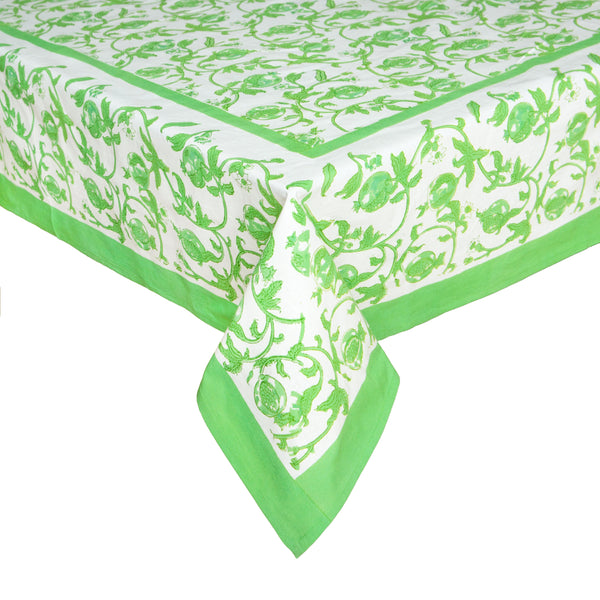 French Tablecloth Granada Parrot Green