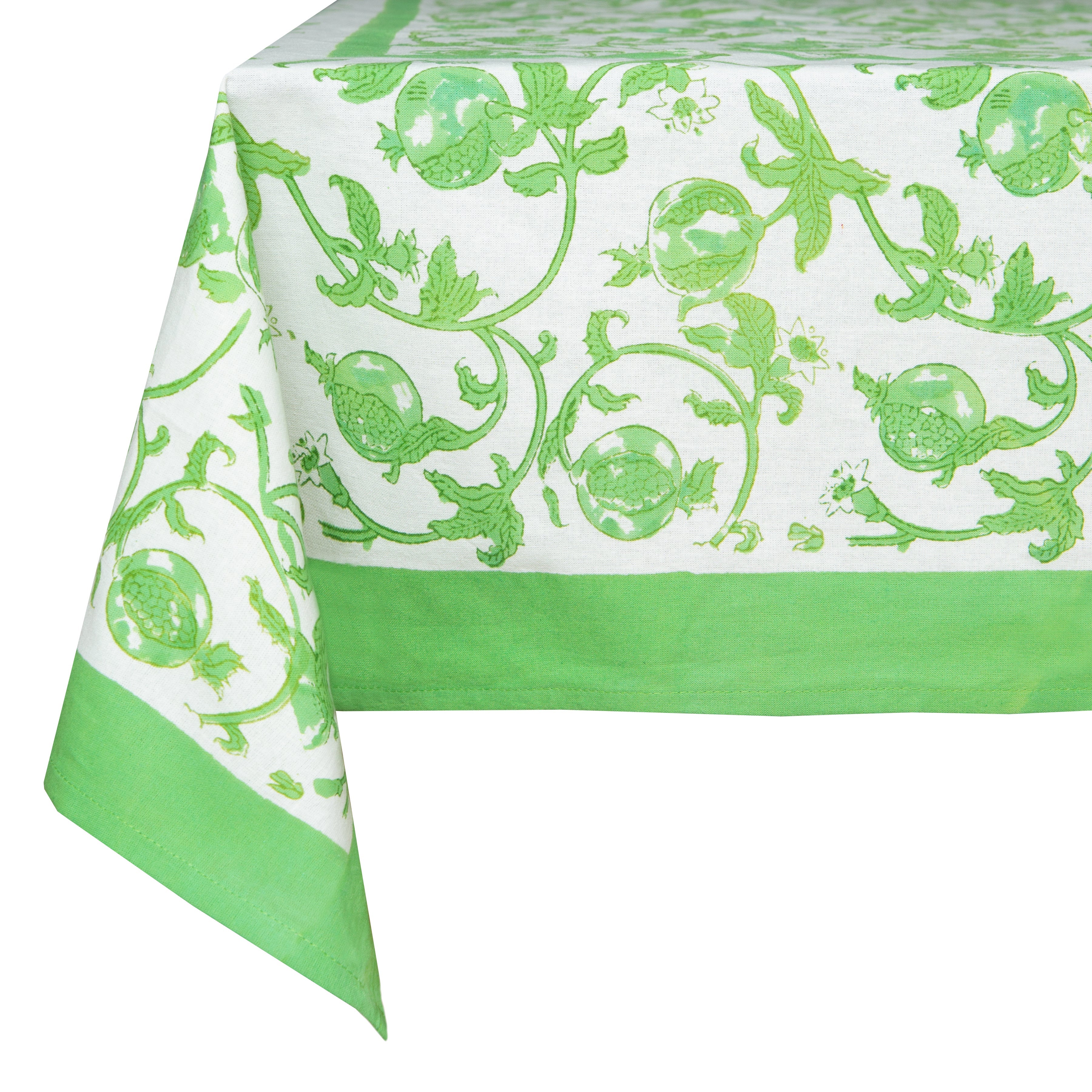 French Tablecloth Granada Parrot Green