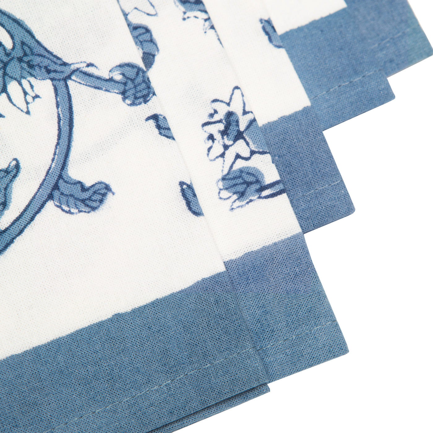 Granada Tea Towels Cornflower Blue, Set of 3