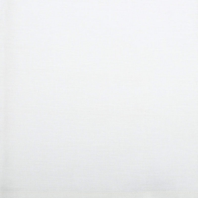 Palma Handwoven Linen White Napkins 20x20 - Set of 4