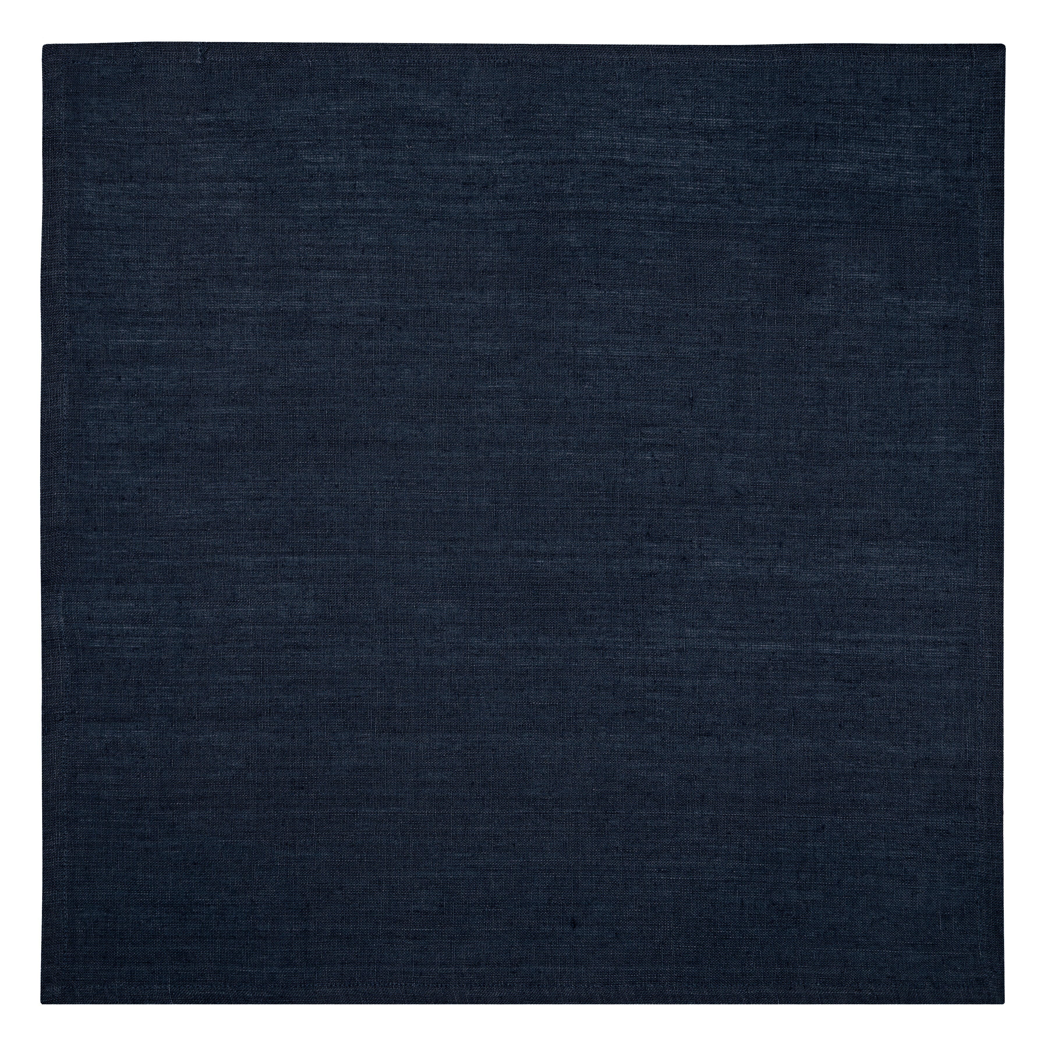 Palma Handwoven Linen Navy Napkins 20x20 - Set of 4