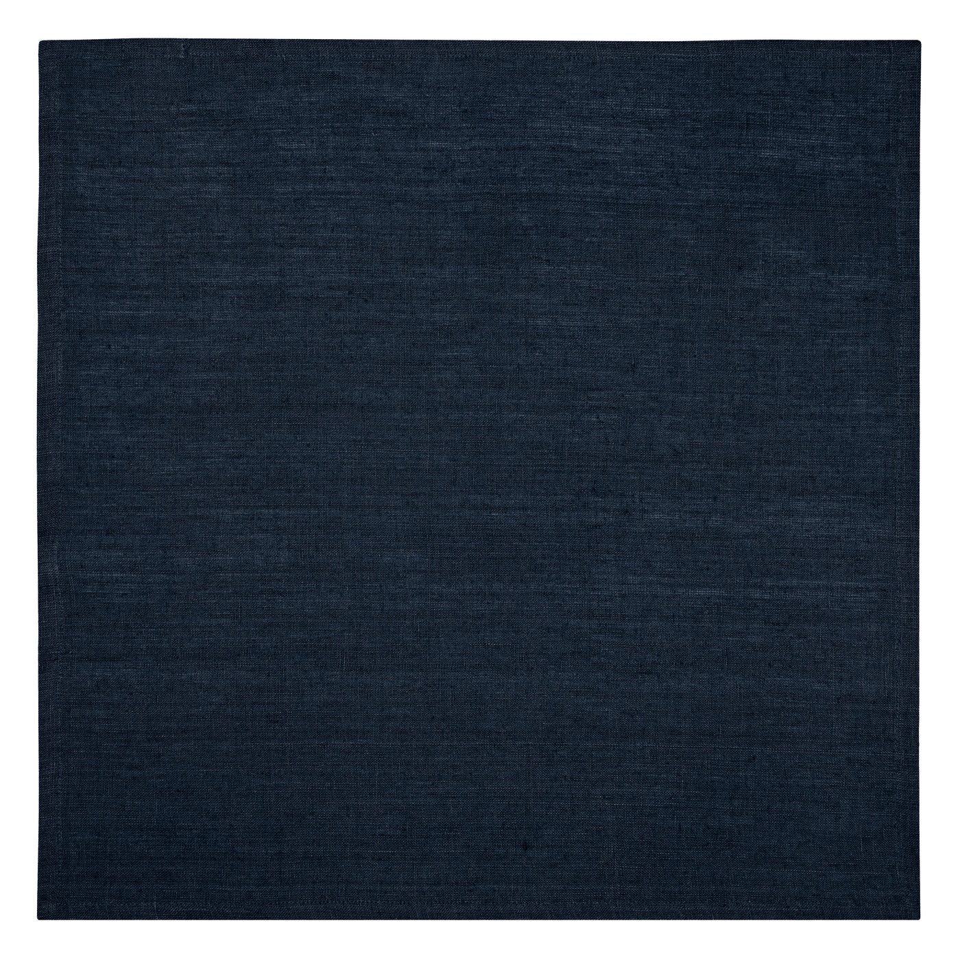 Palma Handwoven Linen Navy Napkins 20x20 - Set of 4