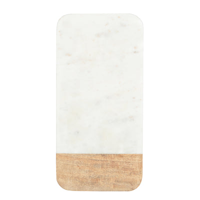 Marble & Wood Cheese Board
