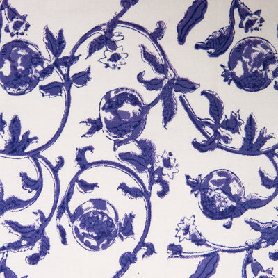 French Tablecloth Granada Violet Bleu
