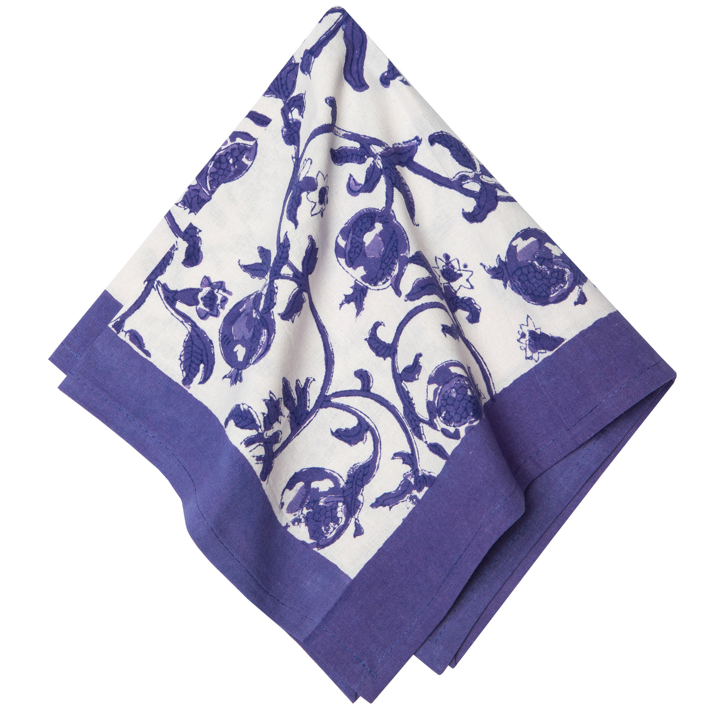 Granada Violet Bleu Napkins, Set of 6