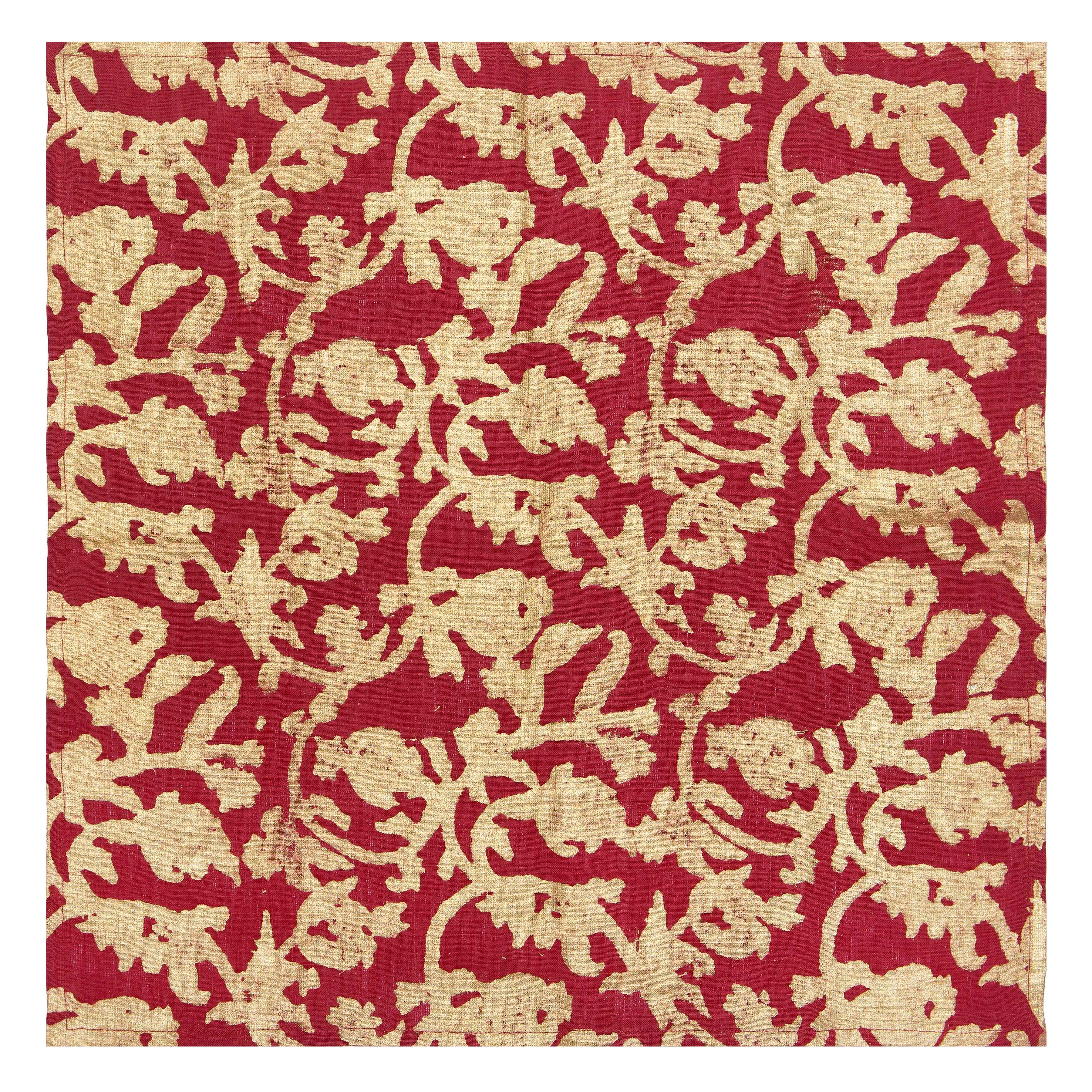 Saint-Rémy d'Or et Rouge Napkins - Set of 6