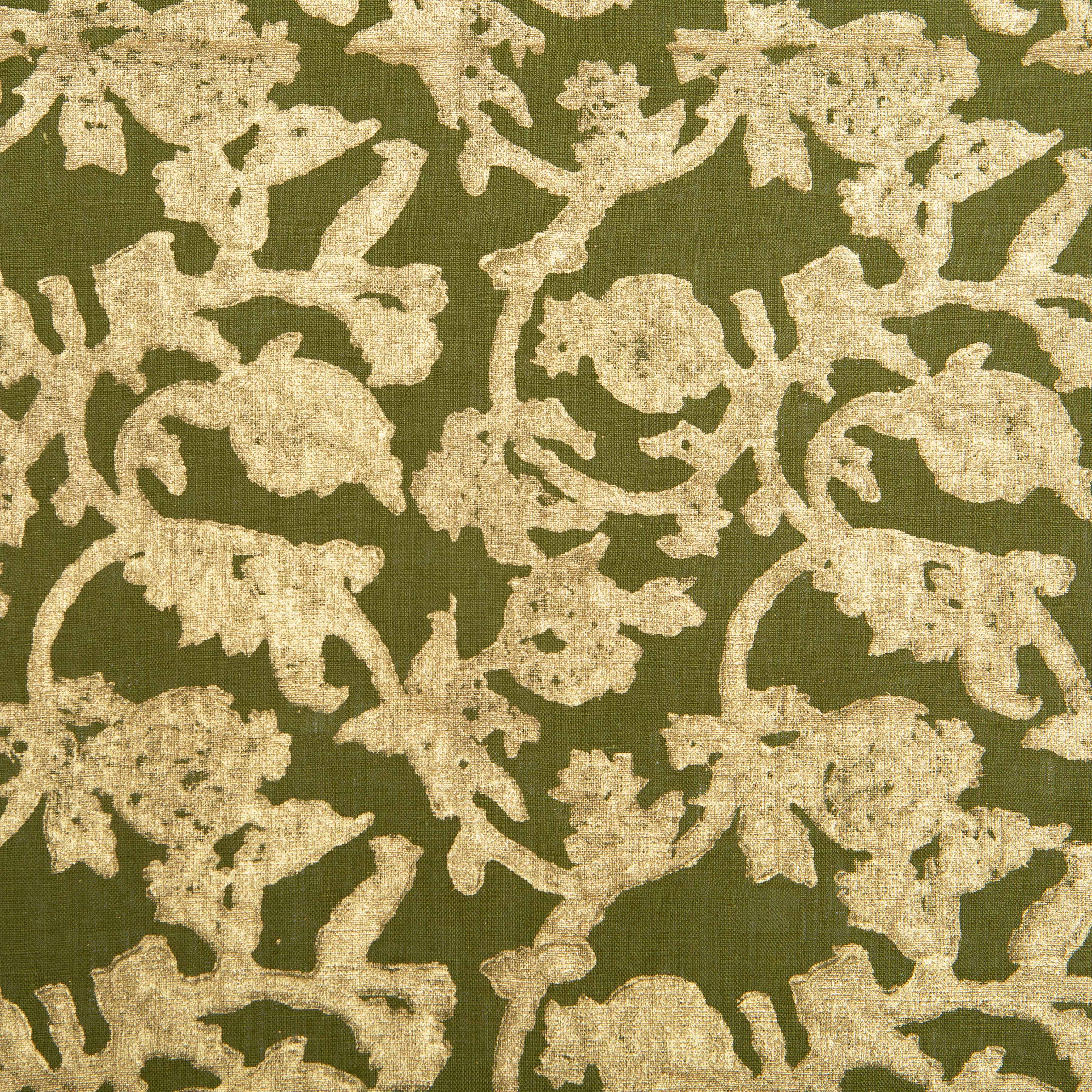 French Tablecloth Saint-Rémy d'Or et Vert
