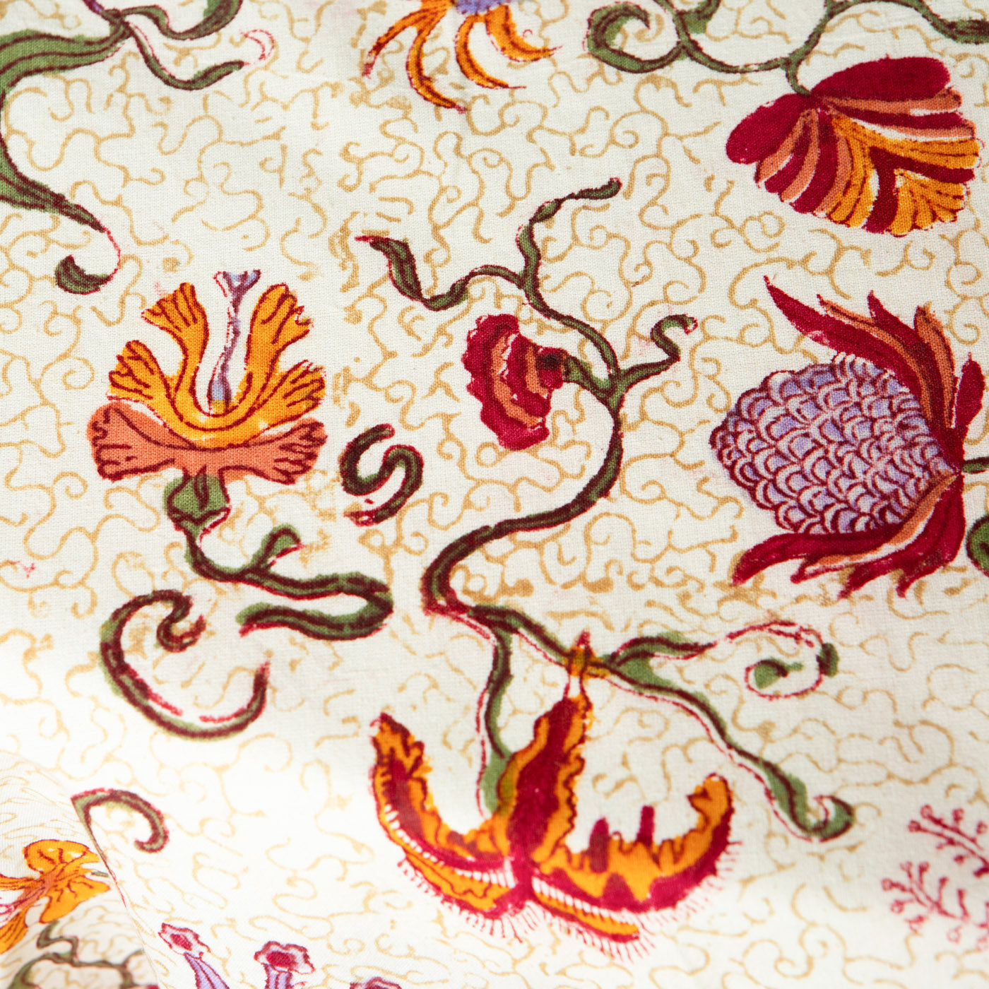 French Tablecloth Fleur des Indes – CouleurNature