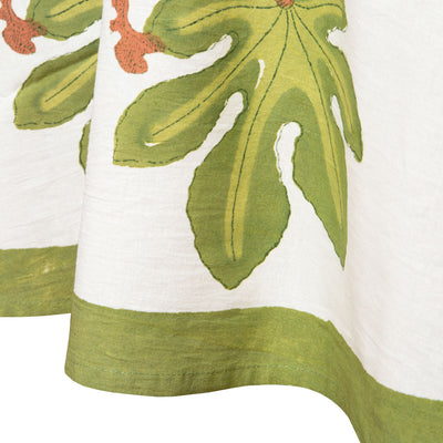 French Tablecloth Fig Red & Green