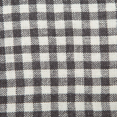 Two-Tone Gingham Napkins Grey & Dijon, Set of 4