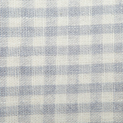 Two-Tone Gingham Kitchen Towels Blue & Cognac, Set of 2