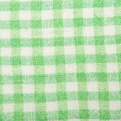 Two-Tone Gingham Kitchen Kitchen Towels Lime & Aqua, Set of 2