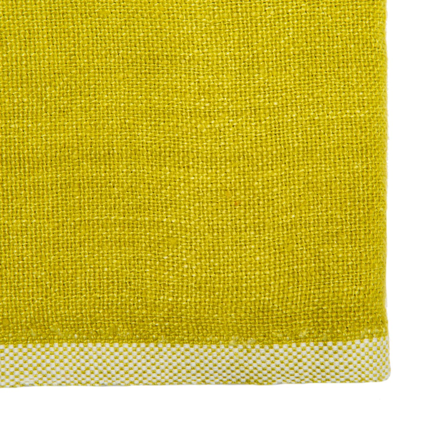 Chunky Linen Lime Kitchen Towels, Set of 2